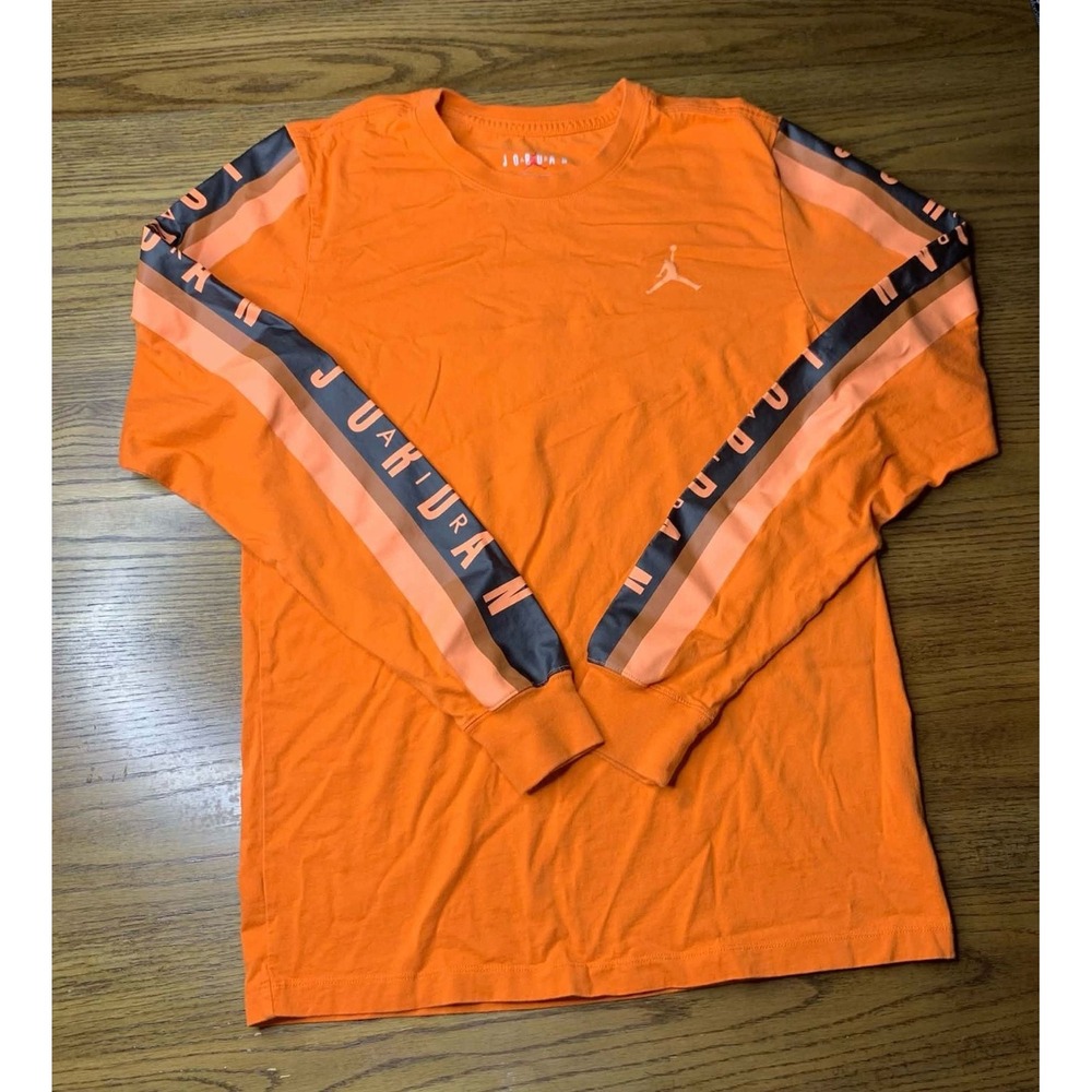 Jordan Air Gradient Long-Sleeve Shirt Orange